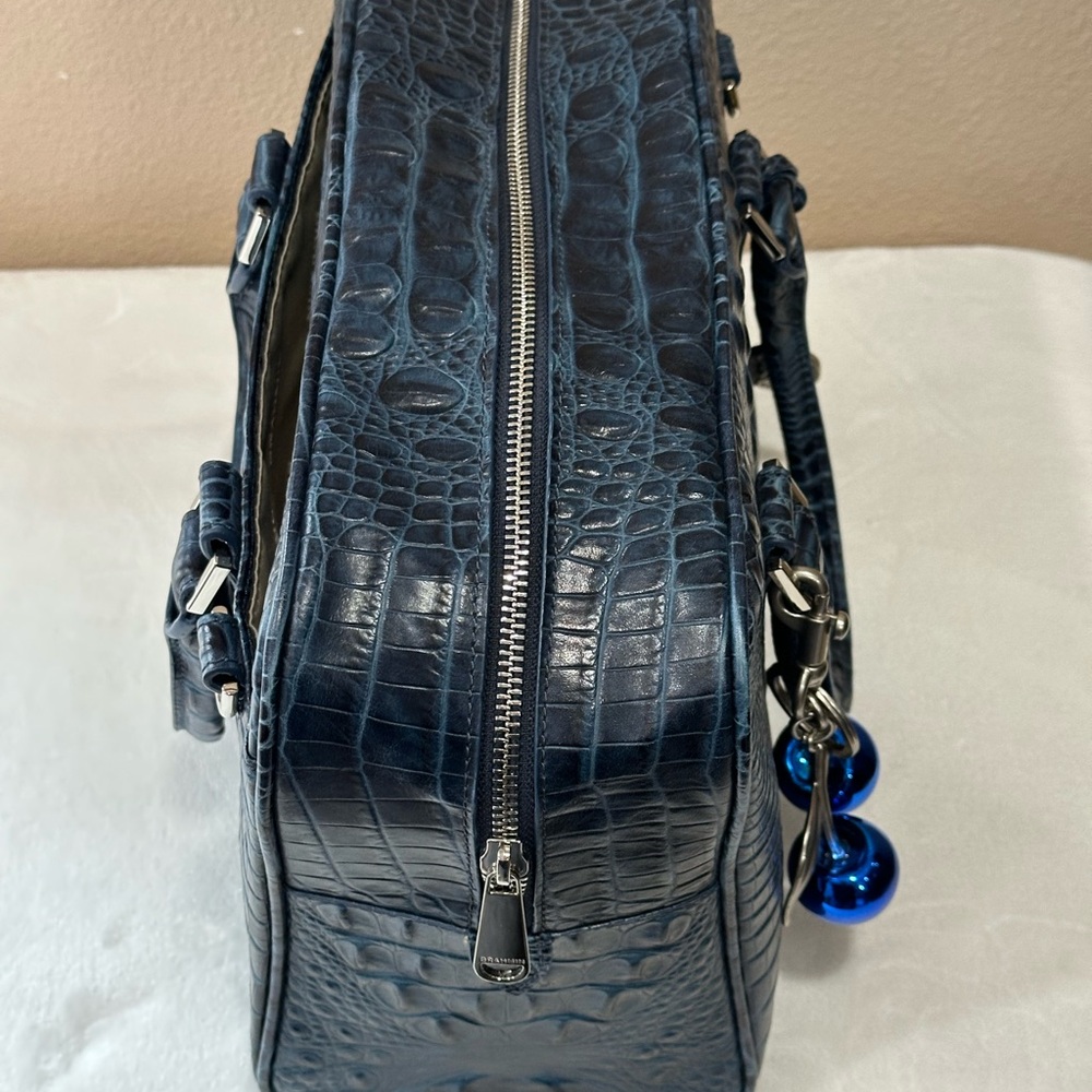 Brahmin Marissa in Navy Tidewater - Picture 3 of 13